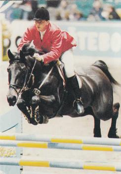1995 Collect-A-Card Equestrian #111 Jan Tops / Top Gun Front
